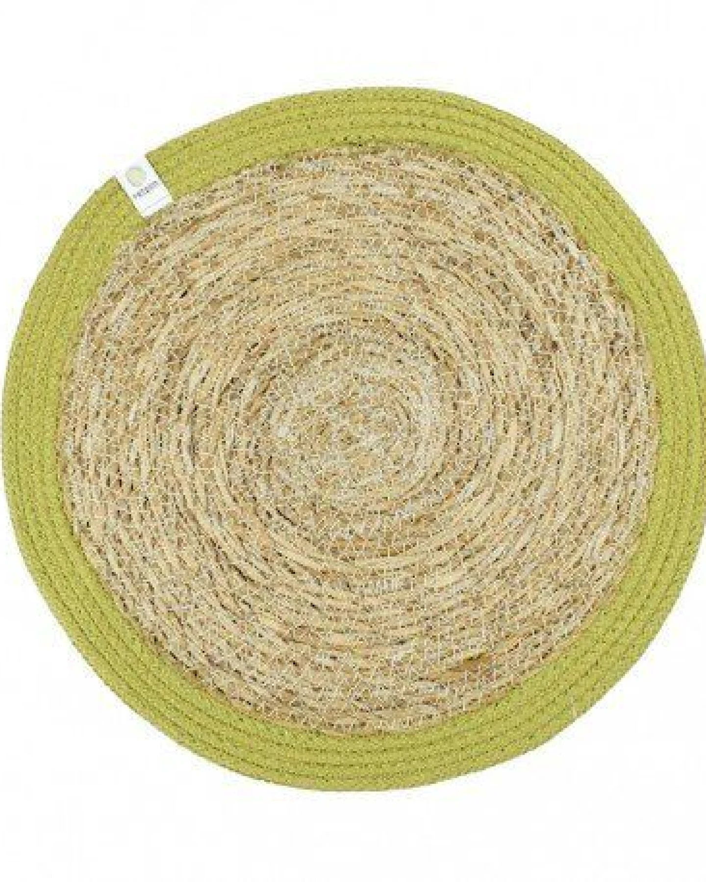 reSpiin Runde Tischmatte aus Seegras und Jute Ø 28 cm – Ansicht 3