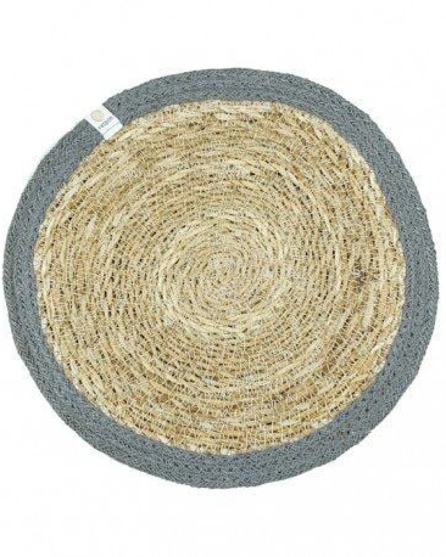 reSpiin Runde Tischmatte aus Seegras und Jute Ø 28 cm – Ansicht 3