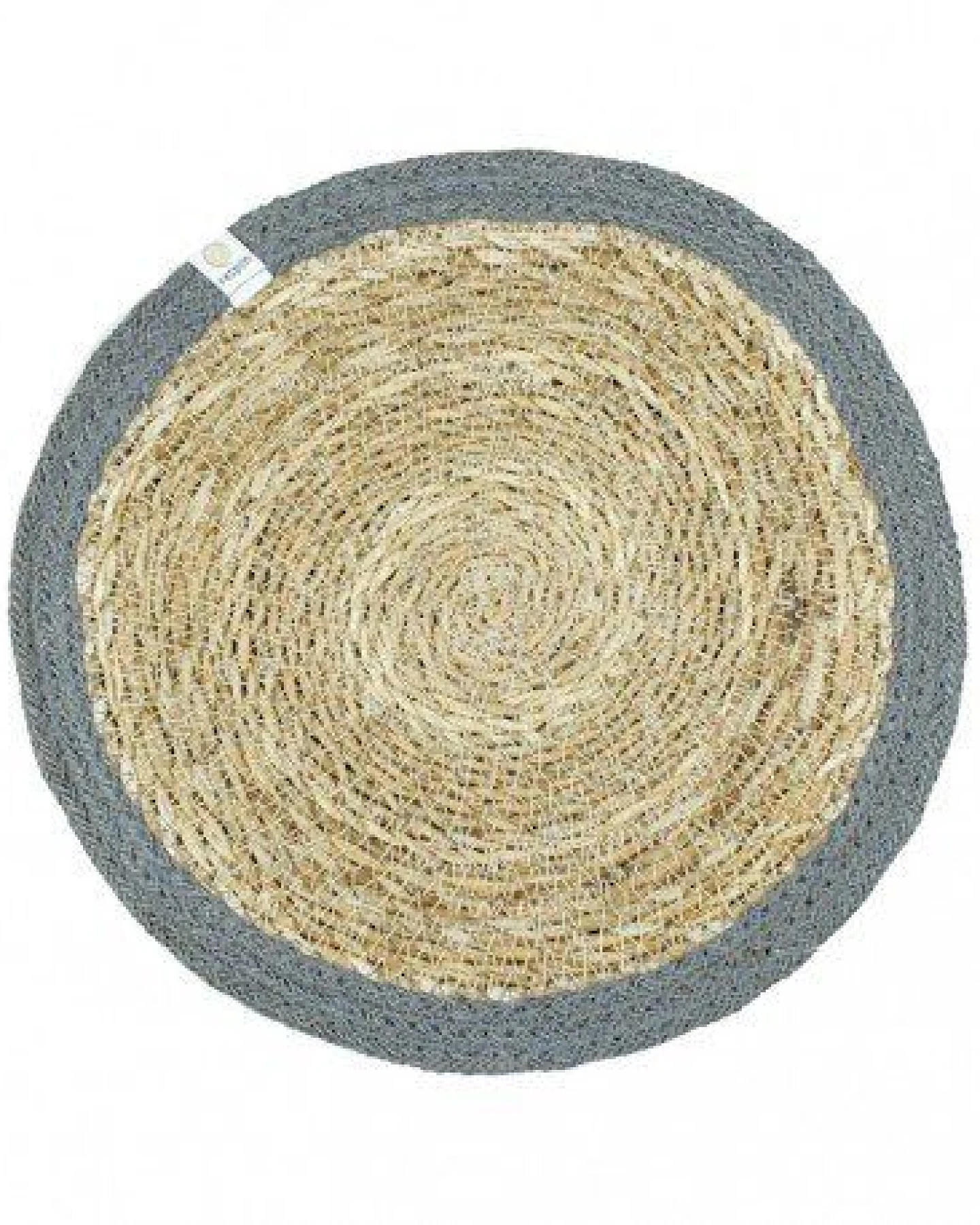 reSpiin Runde Tischmatte aus Seegras und Jute Ø 28 cm – Ansicht 3