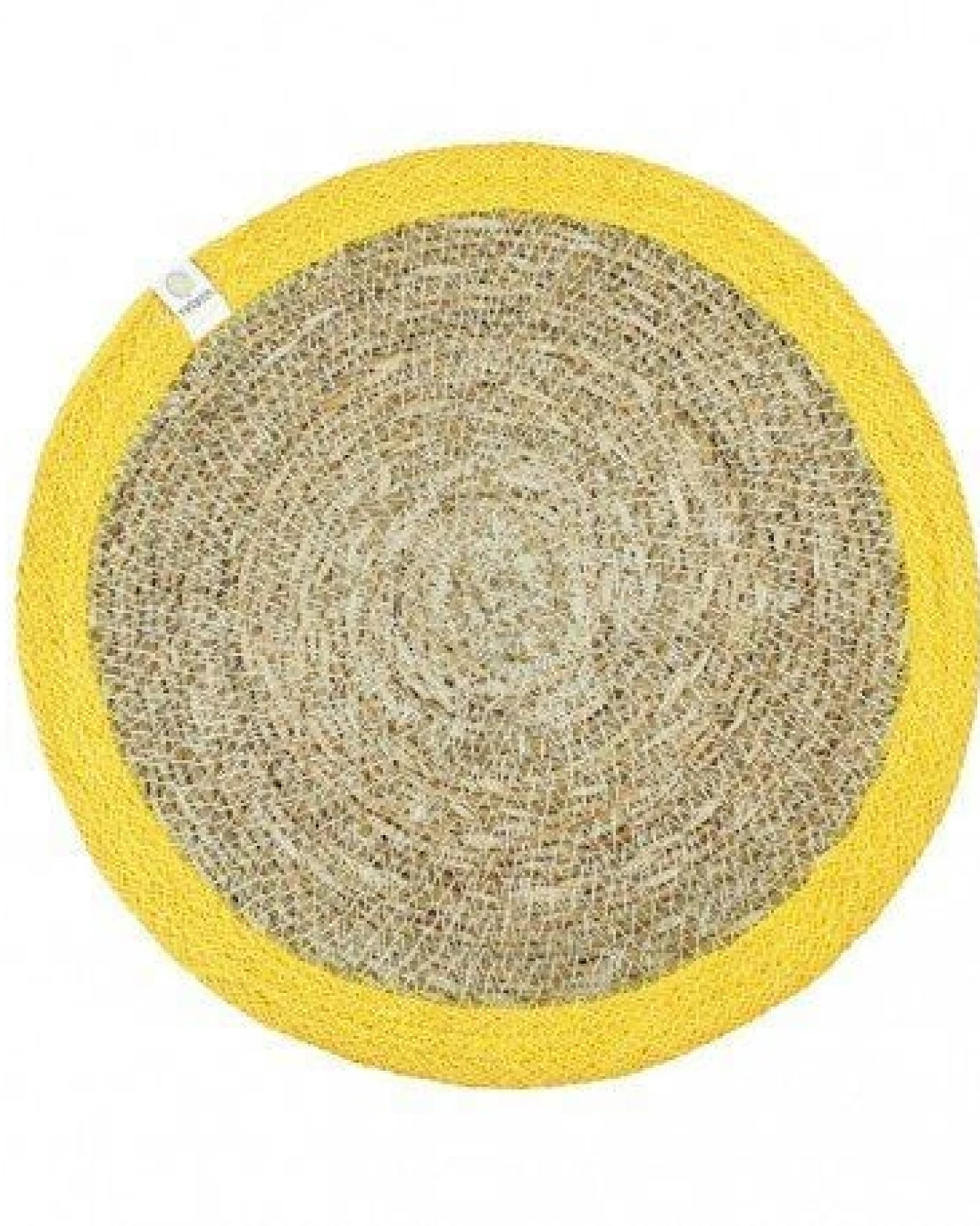 reSpiin Runde Tischmatte aus Seegras und Jute Ø 28 cm – Ansicht 3