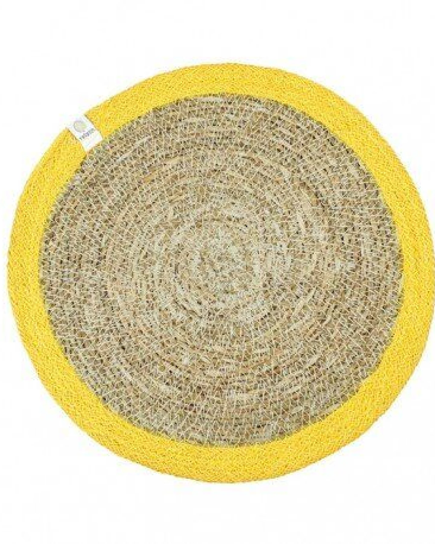 reSpiin Runde Tischmatte aus Seegras und Jute Ø 28 cm – Ansicht 3