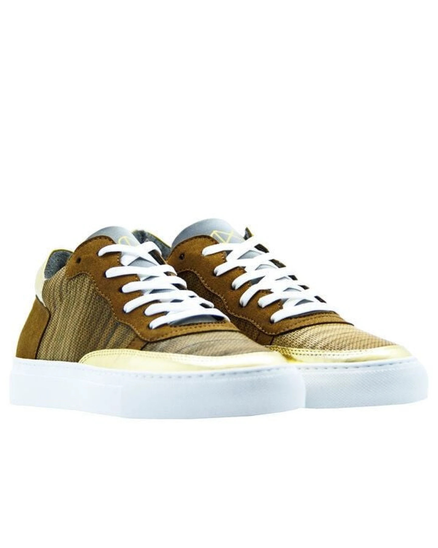 vegane Sneaker aus Holz "nat-2 Wood brown" in braun – Ansicht 3
