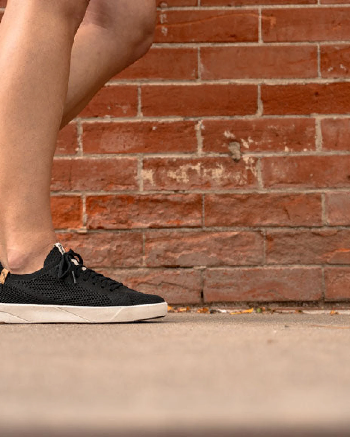SAOLA Damen vegan Sneaker Damen Cannon Knit 2.0 Schwarz – Ansicht 2