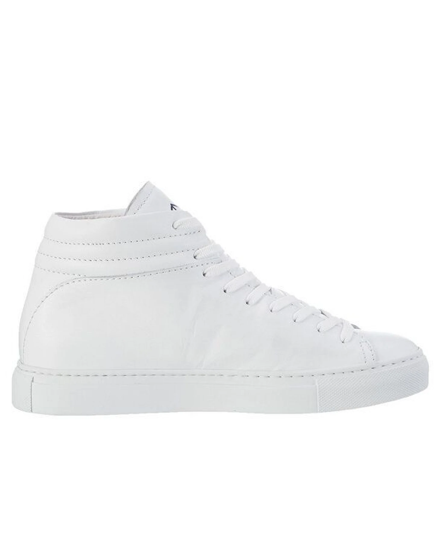 hoher Sneaker aus Leder "nat-2 Sleek all white" in weiß – Ansicht 2