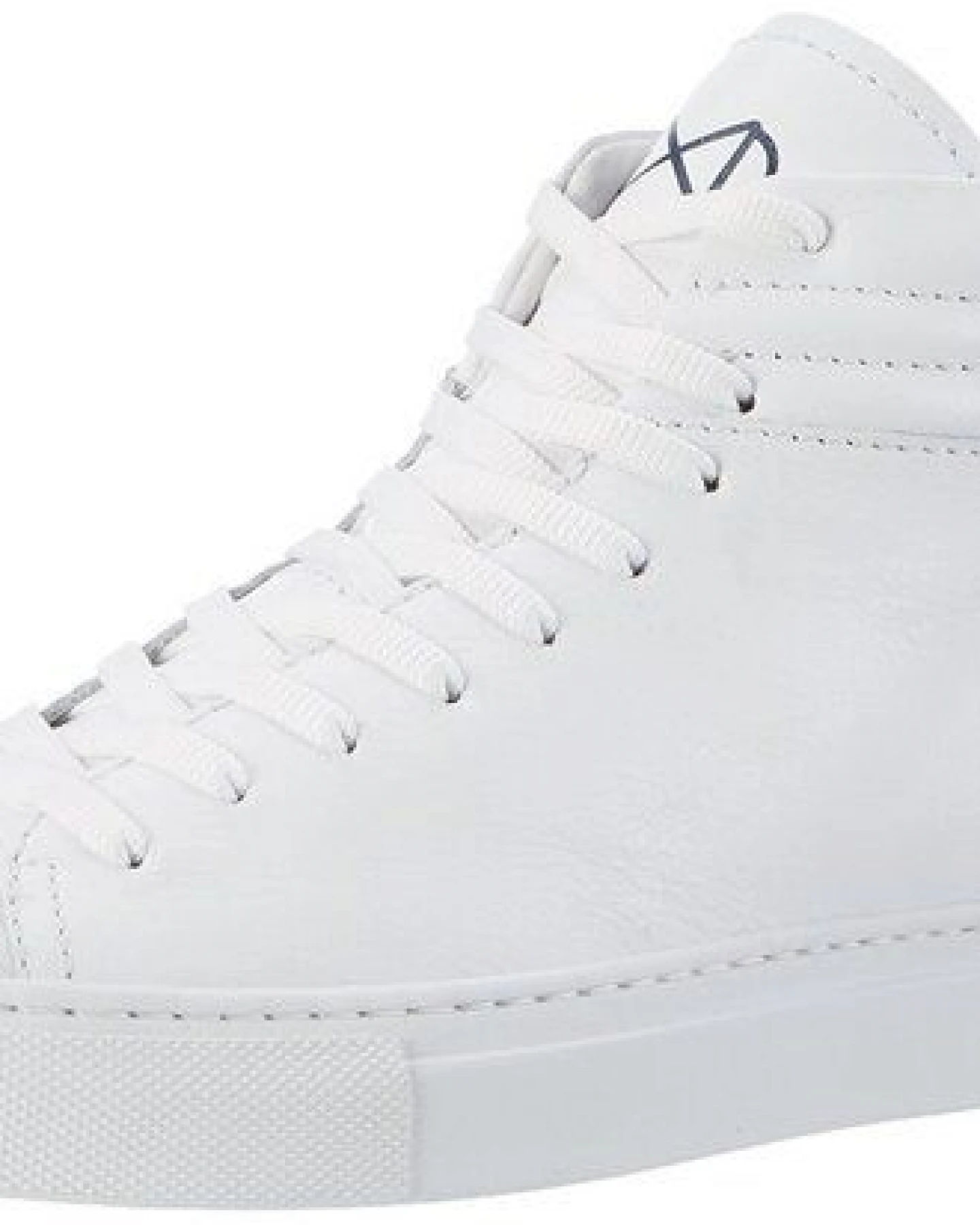 hoher Sneaker aus Leder "nat-2 Sleek all white" in weiß – Ansicht 3