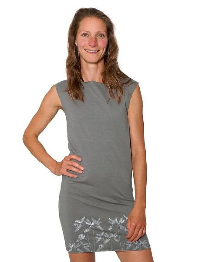 HANDGEDRUCKT "Venushaar" Bio-Kleidchen
