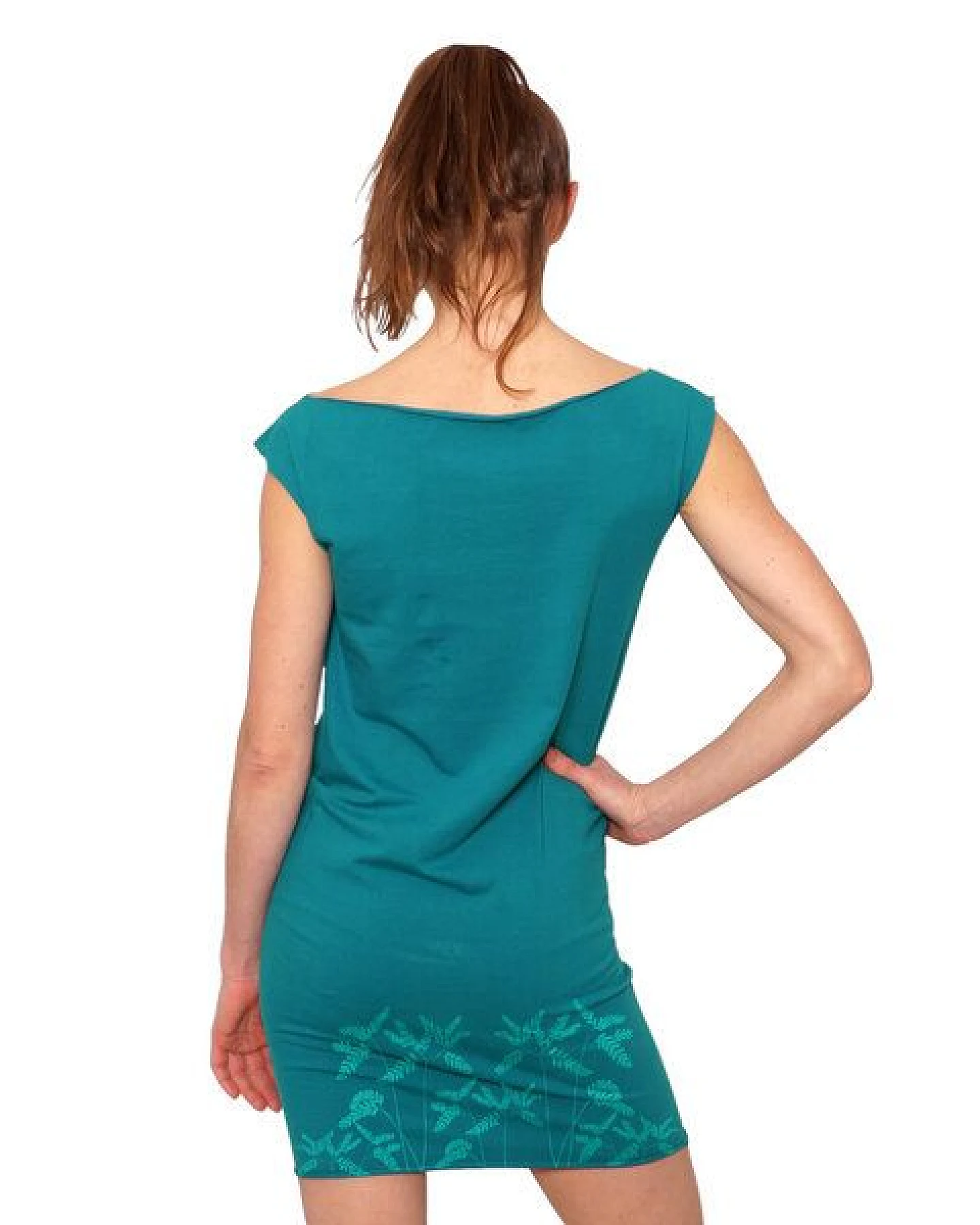 HANDGEDRUCKT "Venushaar" Bio-Kleidchen – Ansicht 2