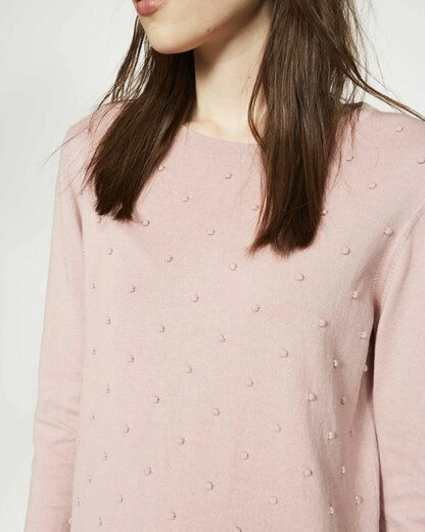 ARMEDANGELS EKIN DOTS - Damen Strickpullover aus Bio-Baumwolle – Ansicht 3