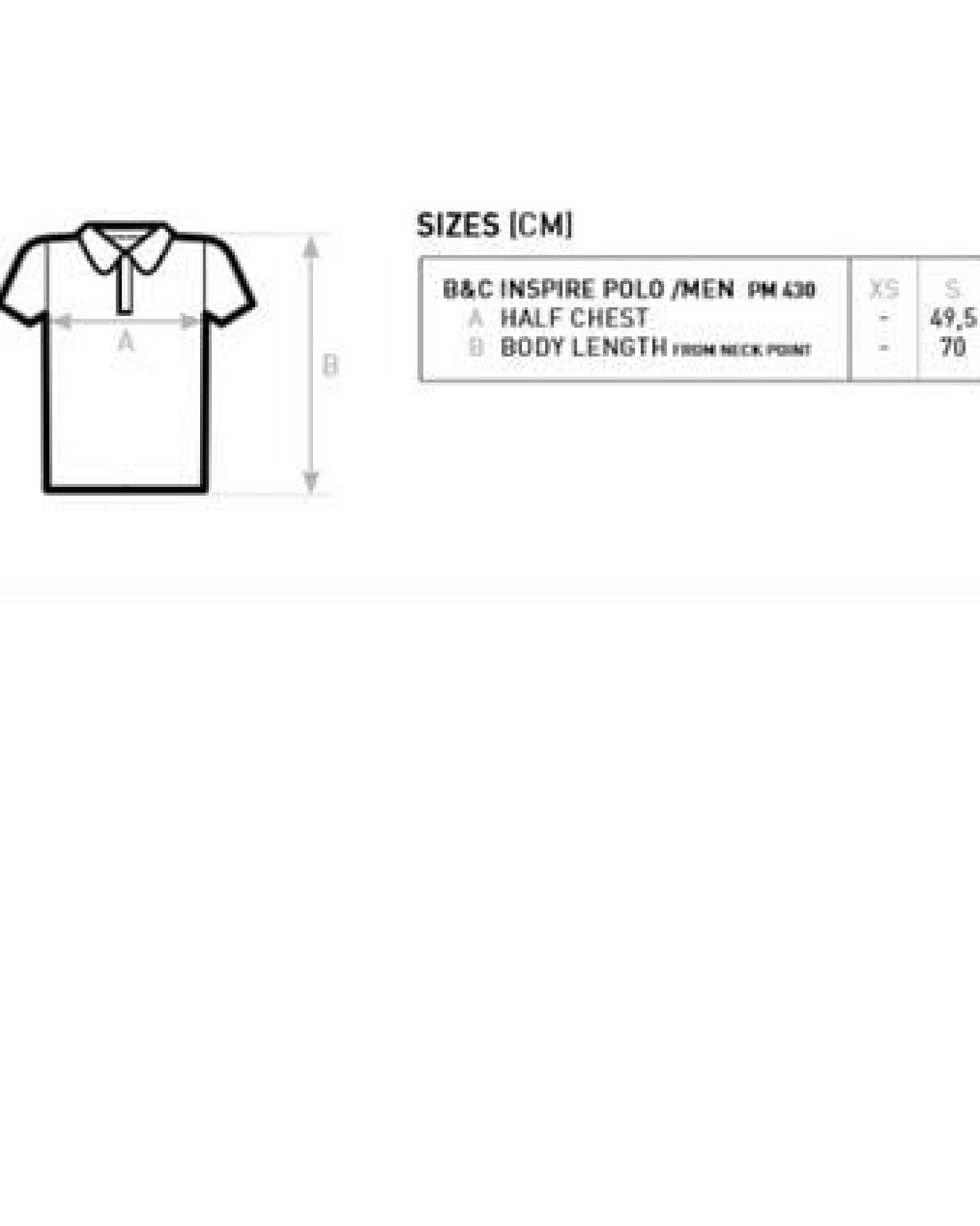 B&C Collection Inspire Polo-Shirt Herren / Unisex – Ansicht 3