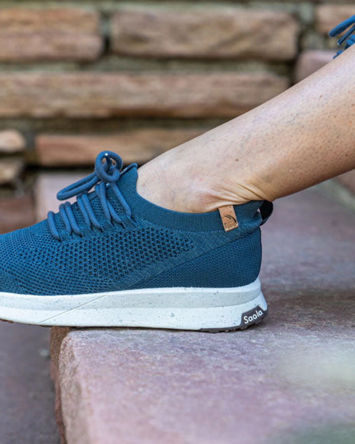 SAOLA Damen vegan Sneaker Tsavo 2.0 Navy – Ansicht 2