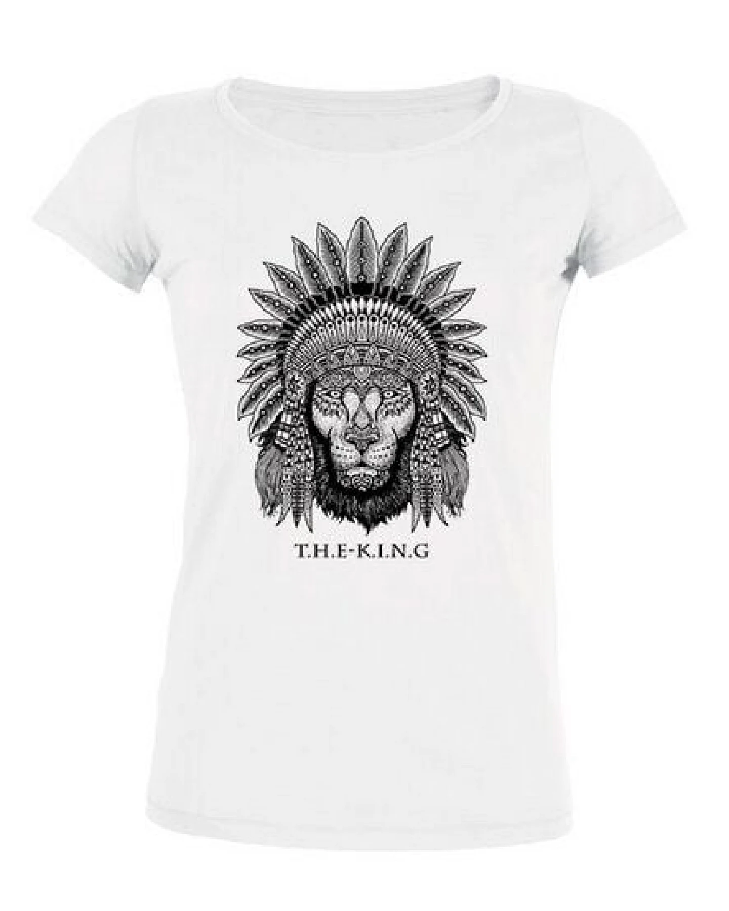 Human Family Damen Roundneck "The King" (weitere Farben) – Ansicht 3