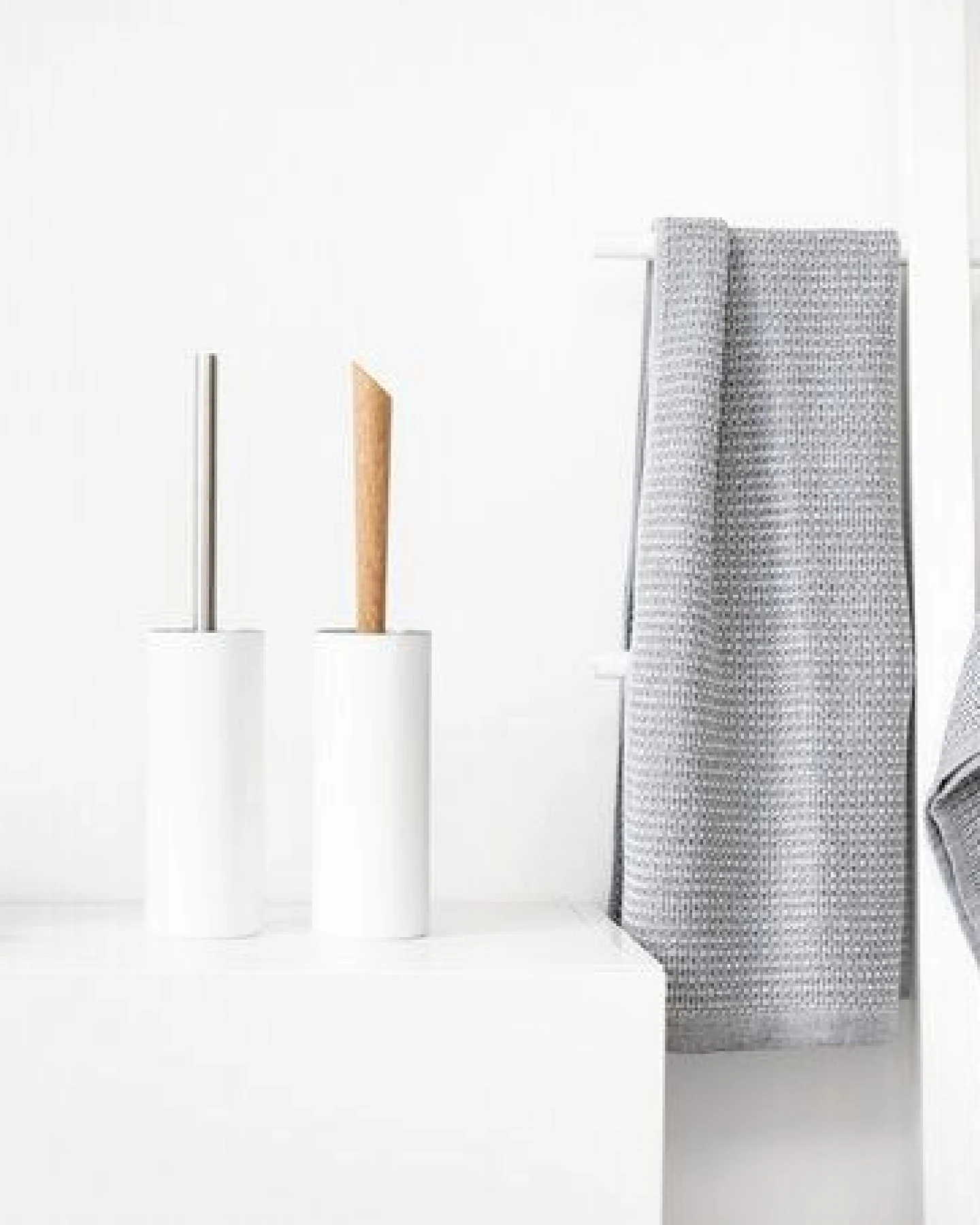 werkvoll by Lena Peter Upcycling WC-Bürste FIRE mit Edelstahlgriff – Ansicht 4