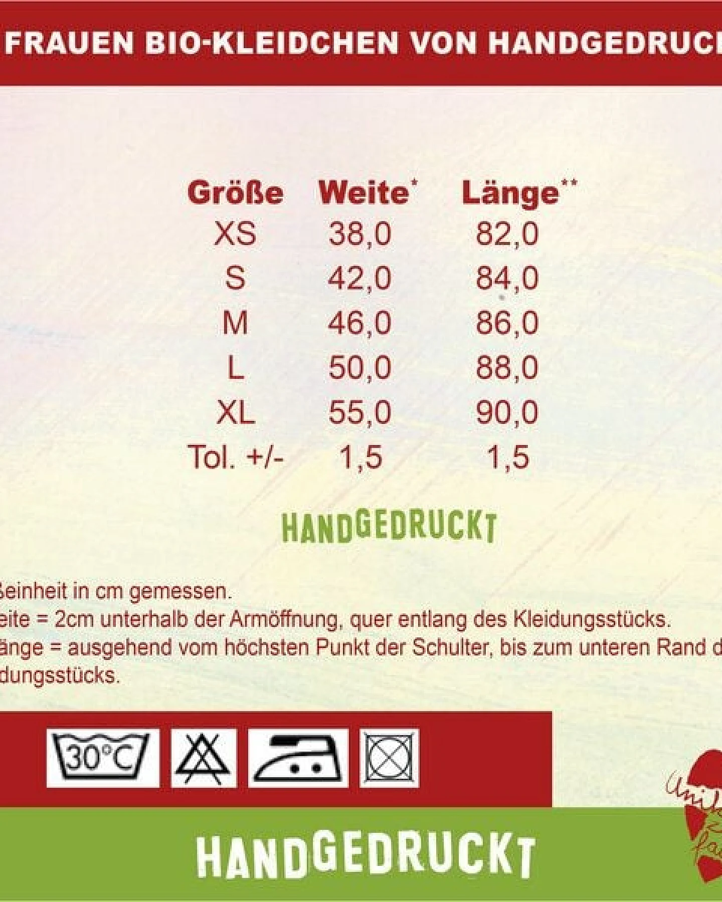 HANDGEDRUCKT "Segelboot" Bio-Kleidchen – Ansicht 3