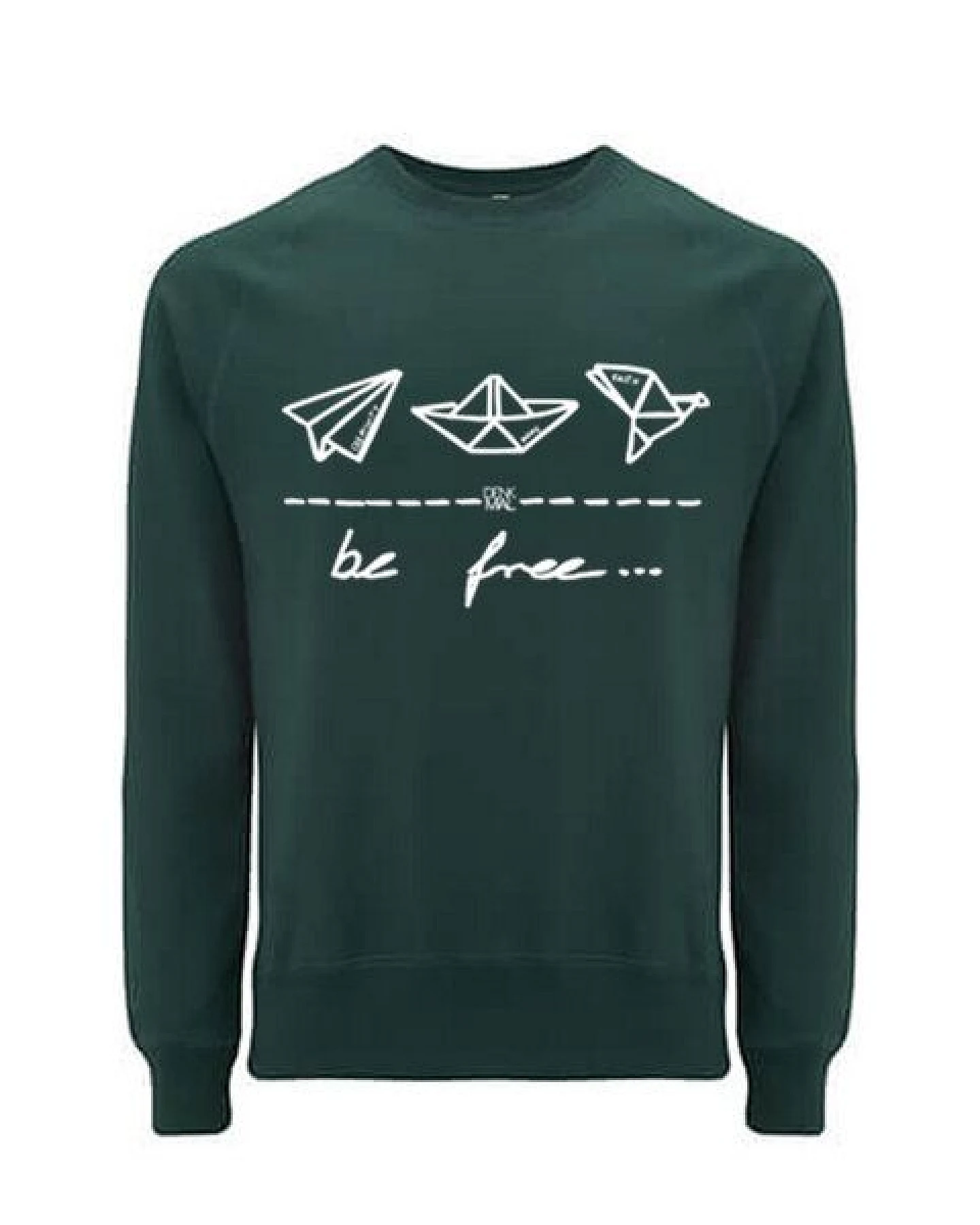 DENK.MAL Clothing be free – Unisex Sweatshirt “colors” – Ansicht 2