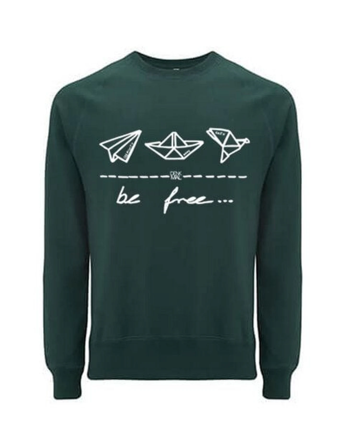 DENK.MAL Clothing be free – Unisex Sweatshirt “colors” – Ansicht 2
