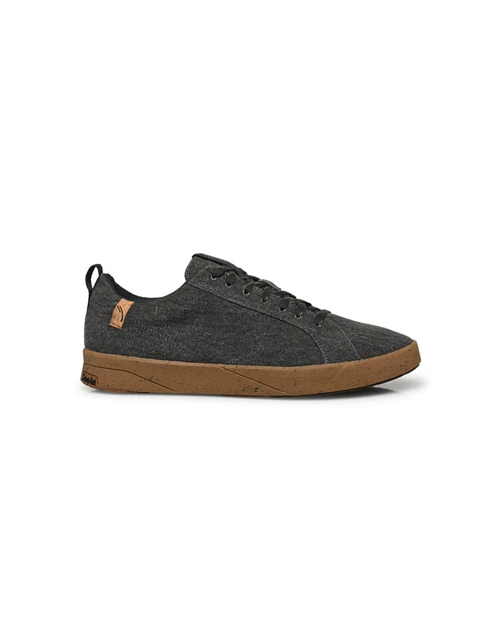 SAOLA Herren vegan Sneaker Herren Cannon Canvas 2.0 Dunkelgrau