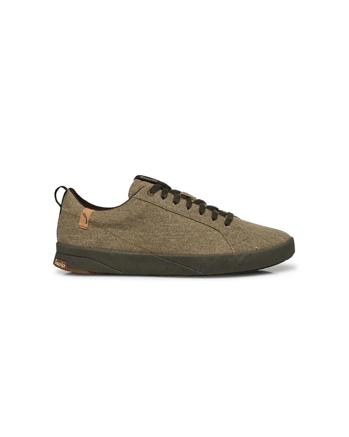 SAOLA Herren vegan Sneaker Herren Cannon Canvas 2.0 Braun