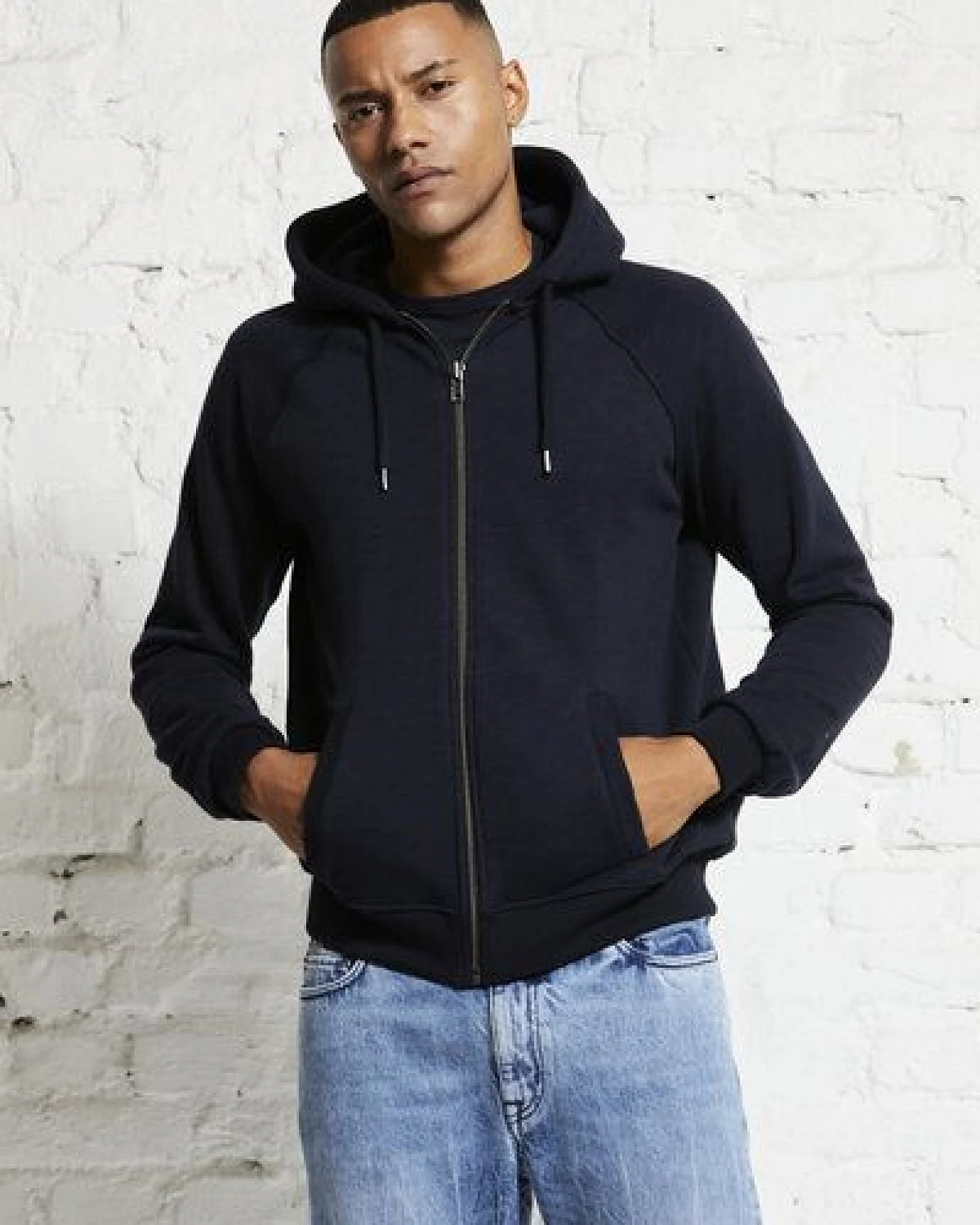 Wunderwerk Herren zip hoody aus Bio-Baumwolle "Heavy zip hoody male" – Ansicht 4
