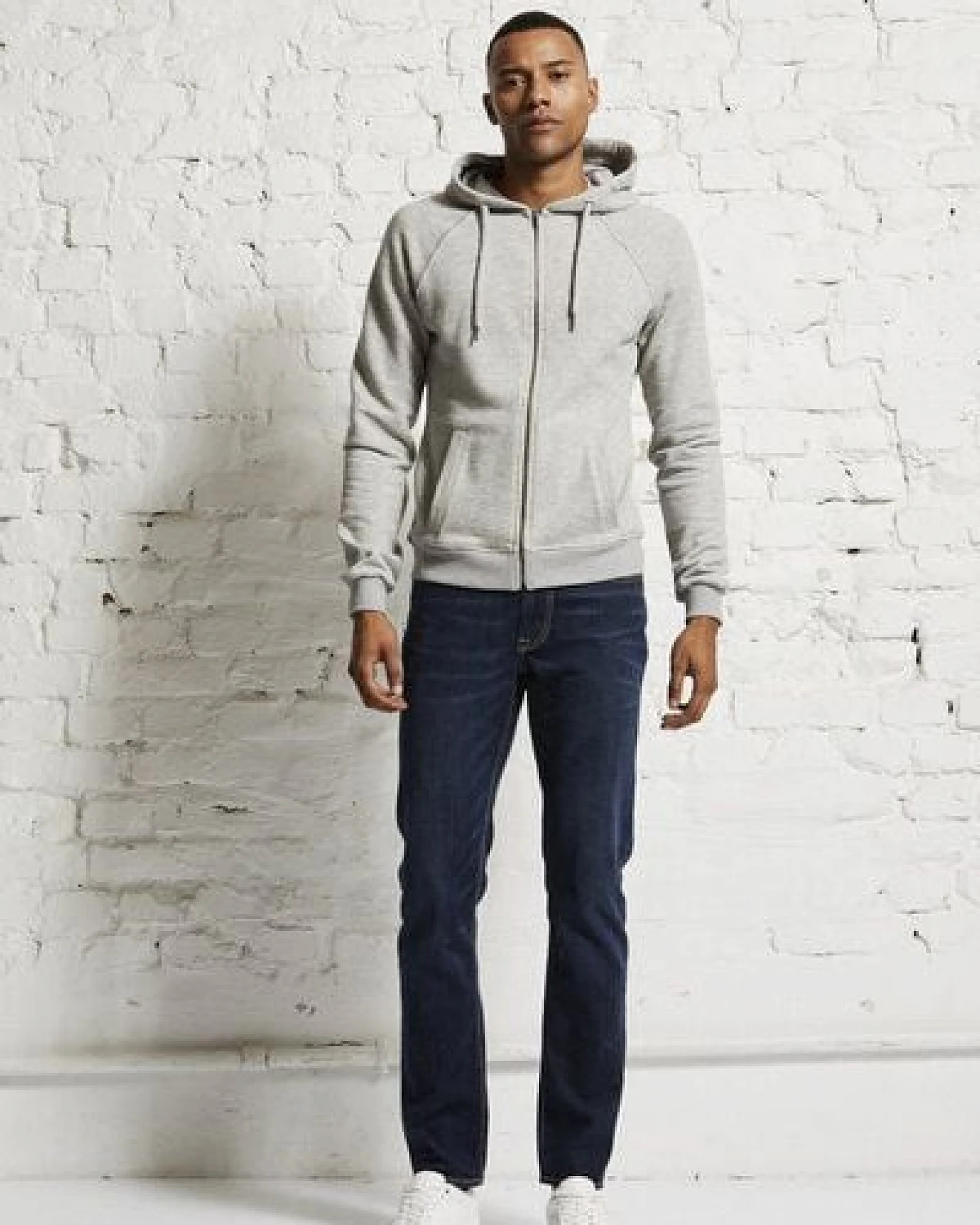 Wunderwerk Herren zip hoody aus Bio-Baumwolle "Heavy zip hoody male" – Ansicht 2