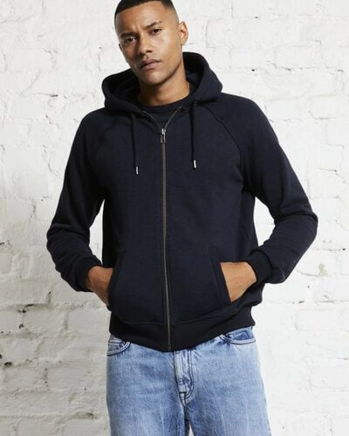 Wunderwerk Herren zip hoody aus Bio-Baumwolle "Heavy zip hoody male" – Ansicht 4