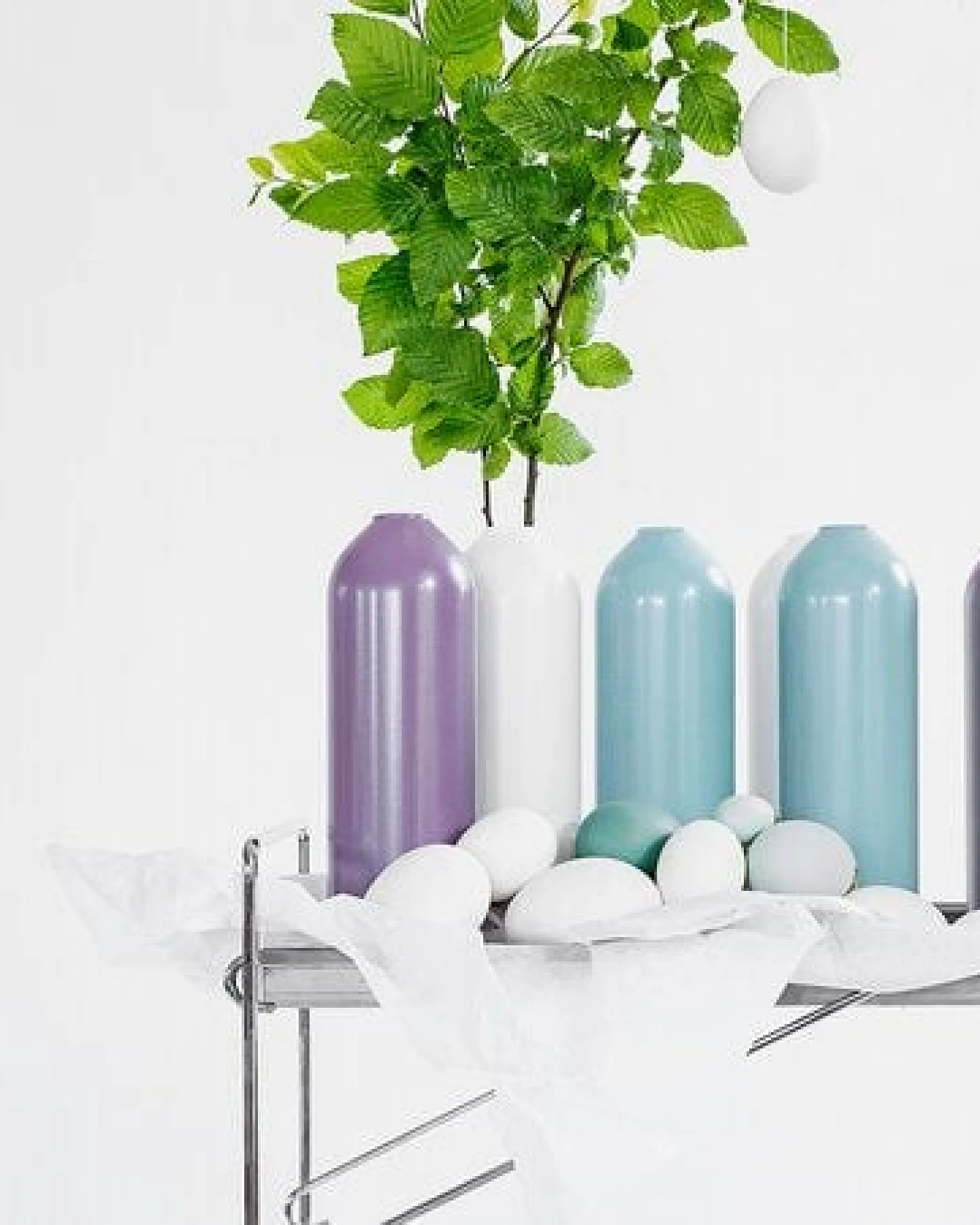 werkvoll by Lena Peter Recycling Feuerlöscher Kerzenhalter/Vase FIRE - farbig – Ansicht 4