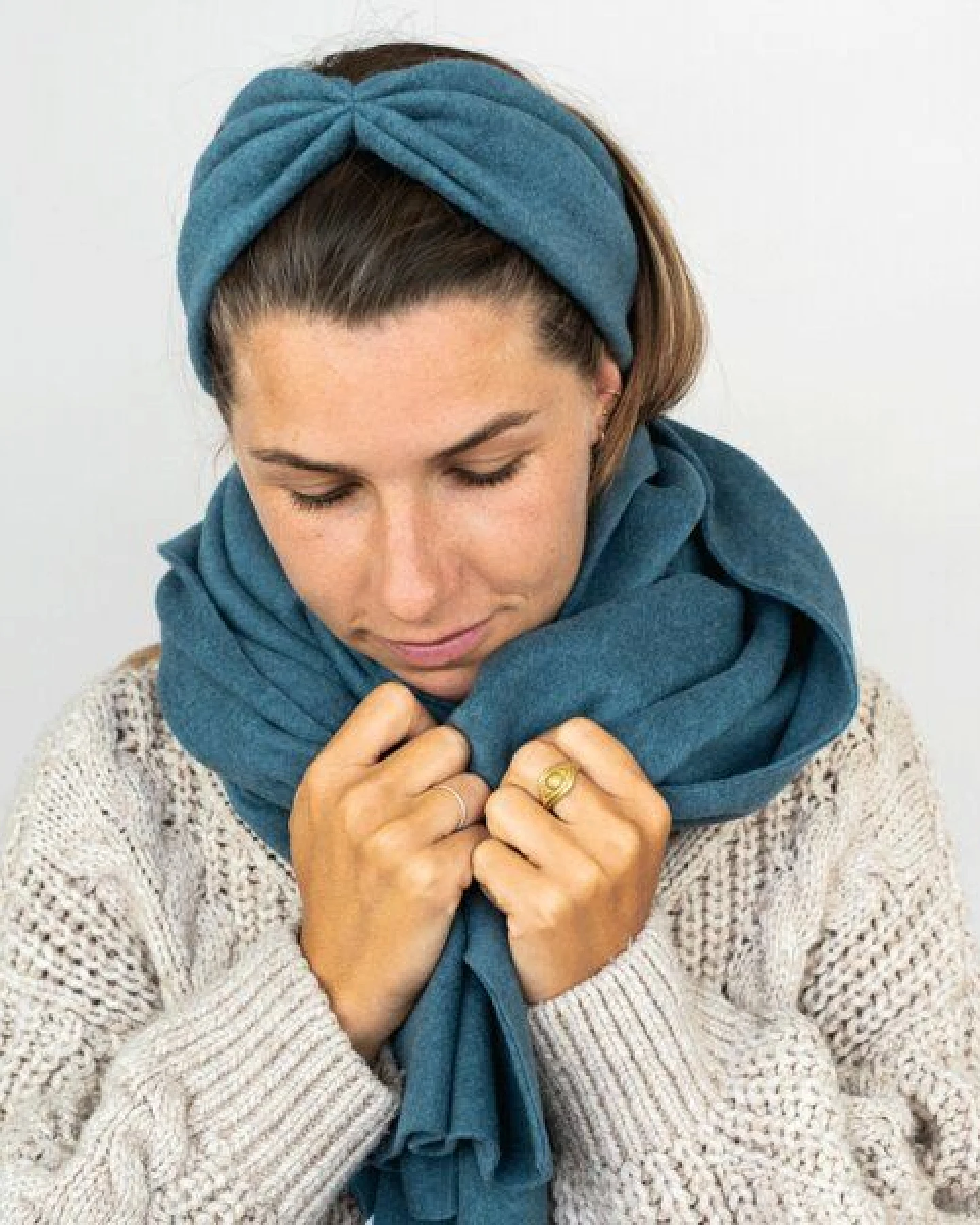 obumi STRINBAND BOW AUS BIO BAUMWOLLE (VEGAN) – Ansicht 3