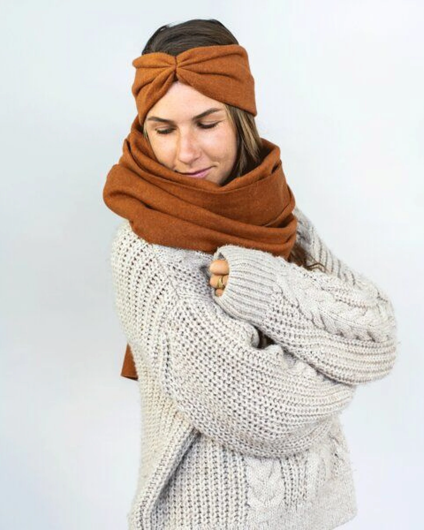 obumi STRINBAND BOW AUS BIO BAUMWOLLE (VEGAN) – Ansicht 3
