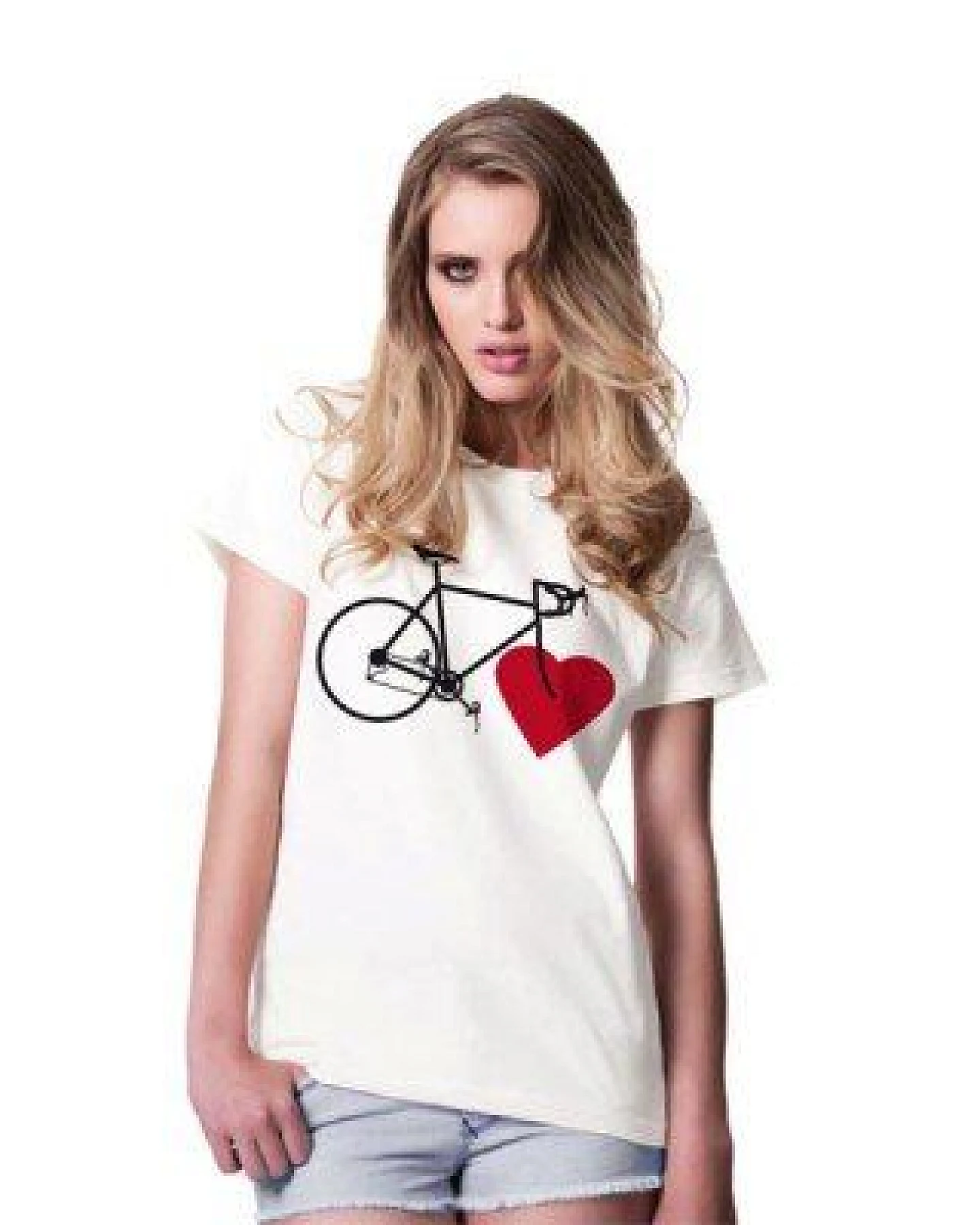 nicegreenstuff BIKE LOVE (girls eco-shirt black) – Ansicht 2