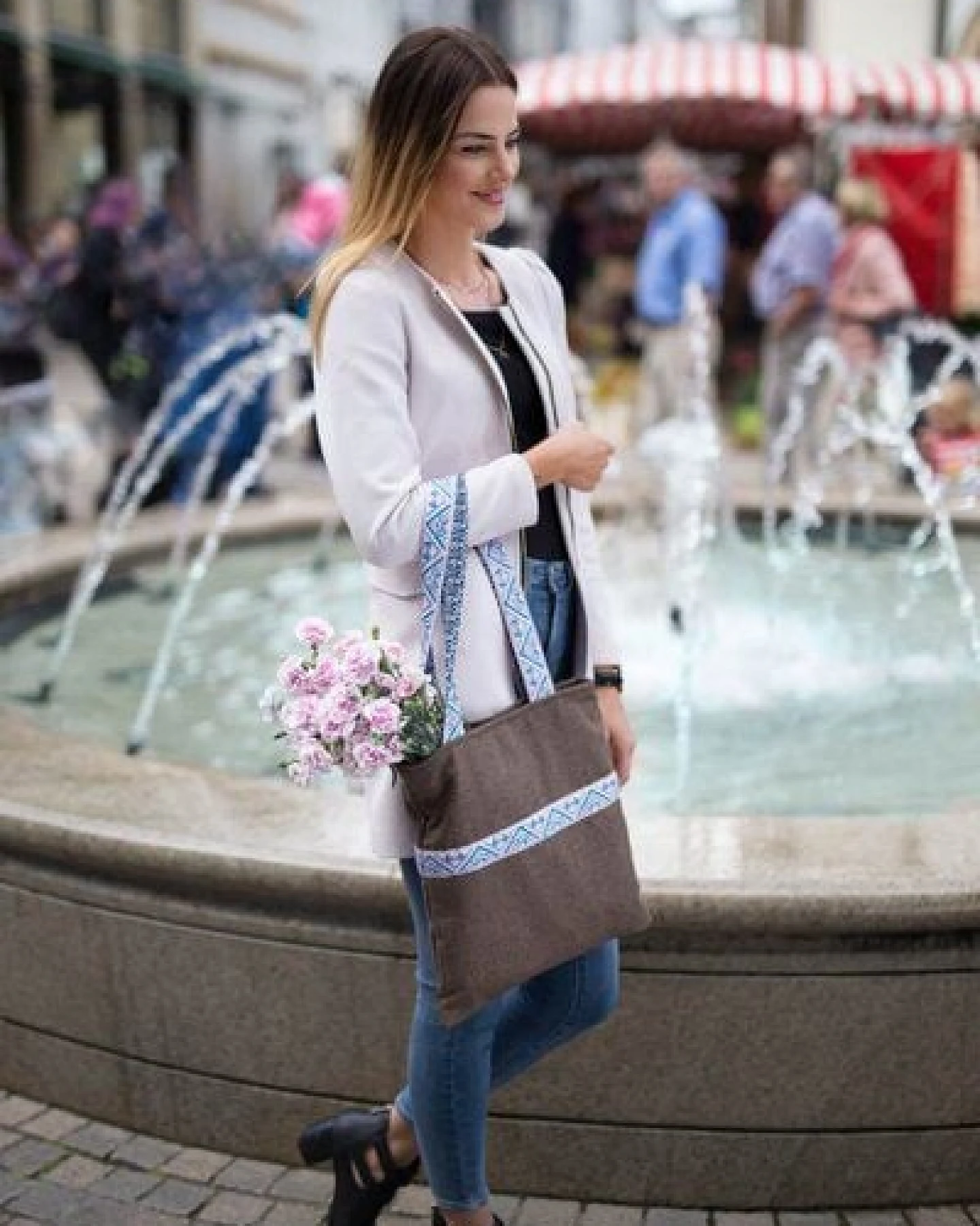 manbefair TWEED SHOPPER CELINE braun – Ansicht 3