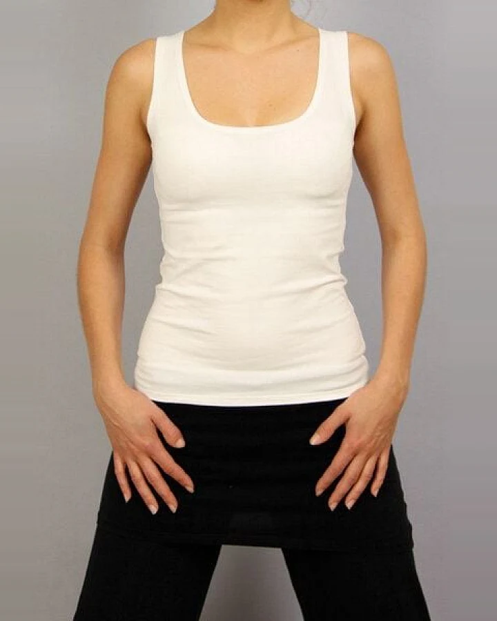 Breath of Fire Sohang Yoga-Top Weiss