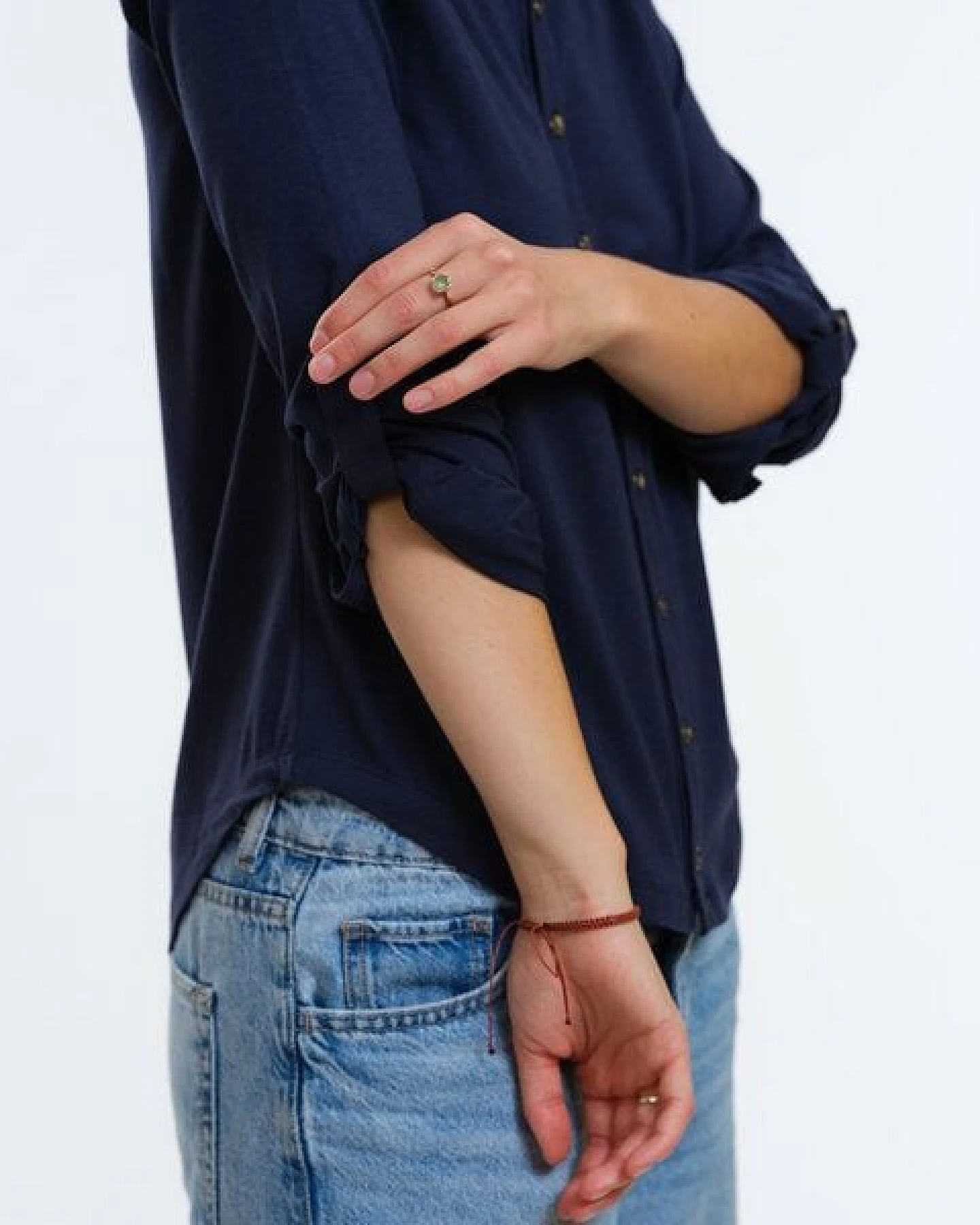GARY MASH Bluse Portland aus TENCEL Lyocell Mix – Ansicht 4