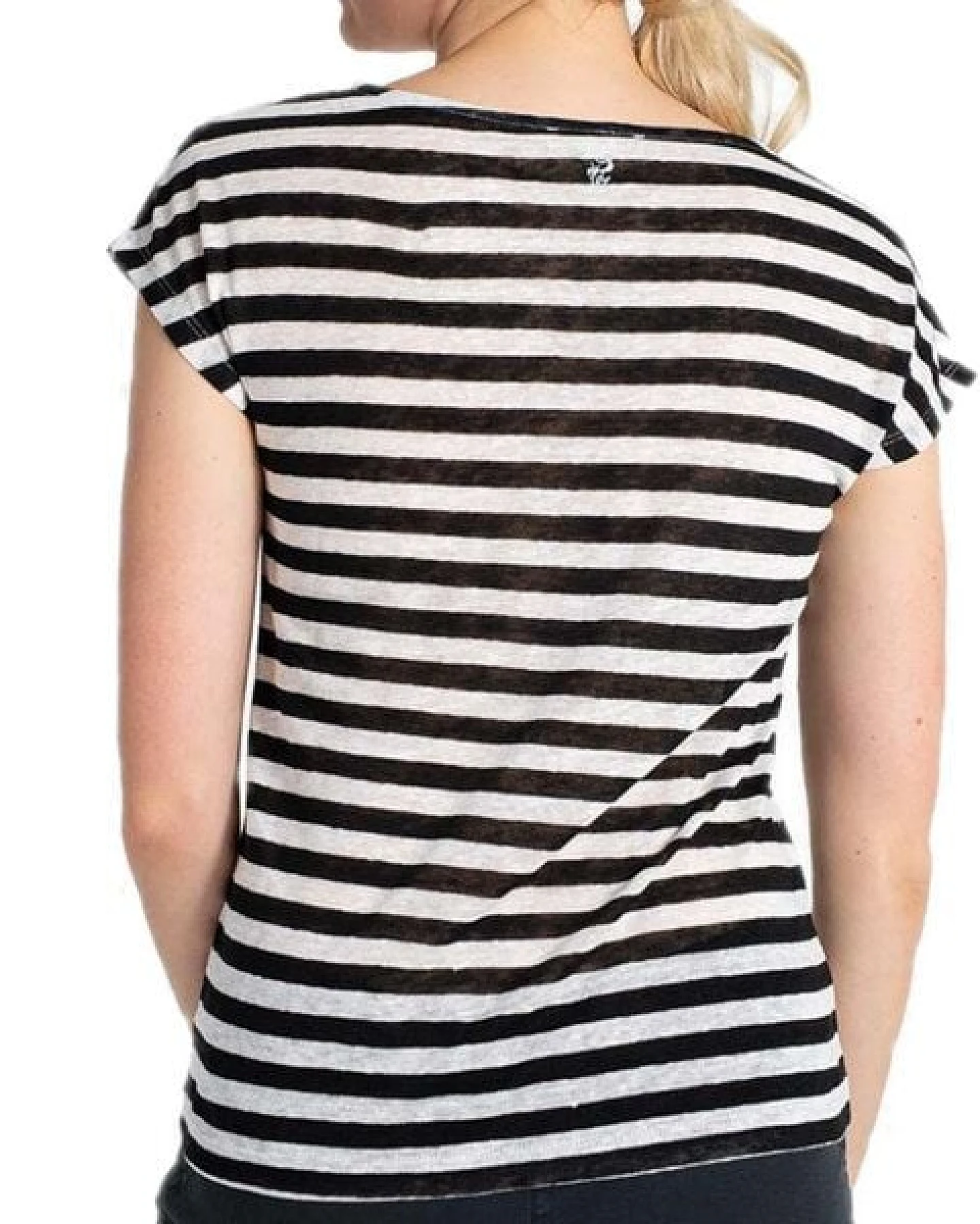 Alma & Lovis Ringel-Shirt aus Leinen – Ansicht 2