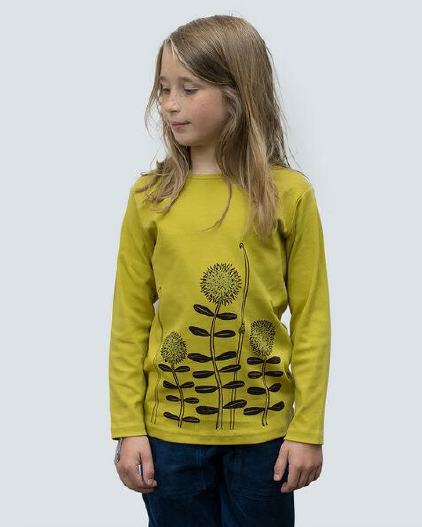 Cmig Waldblumen Langarmshirt für Kinder – Ansicht 2