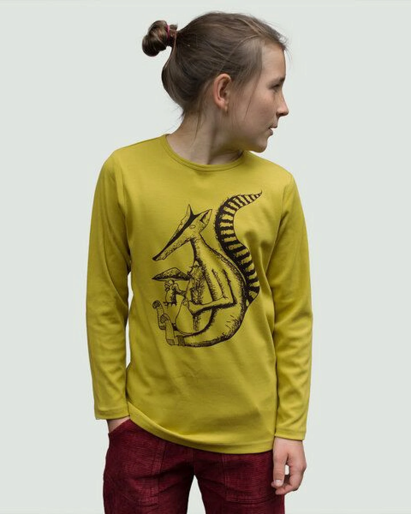 Cmig Langarmshirt für Kinder "Duchs" – Ansicht 2