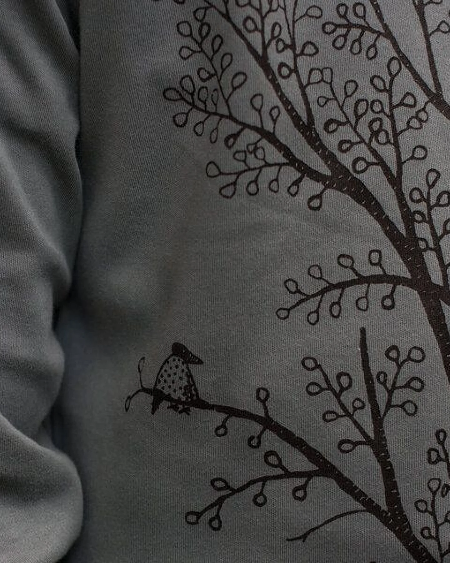 Cmig Erle mit Elster Langarmshirt für Kinder – Ansicht 2