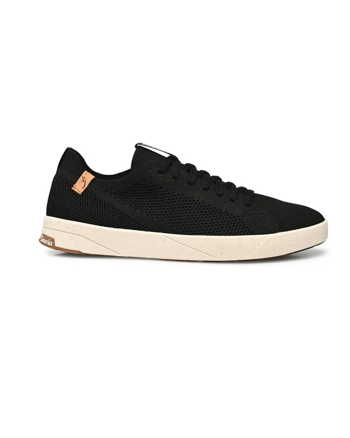 SAOLA Herren vegan Sneaker Herren Cannon Knit 2.0 Schwarz
