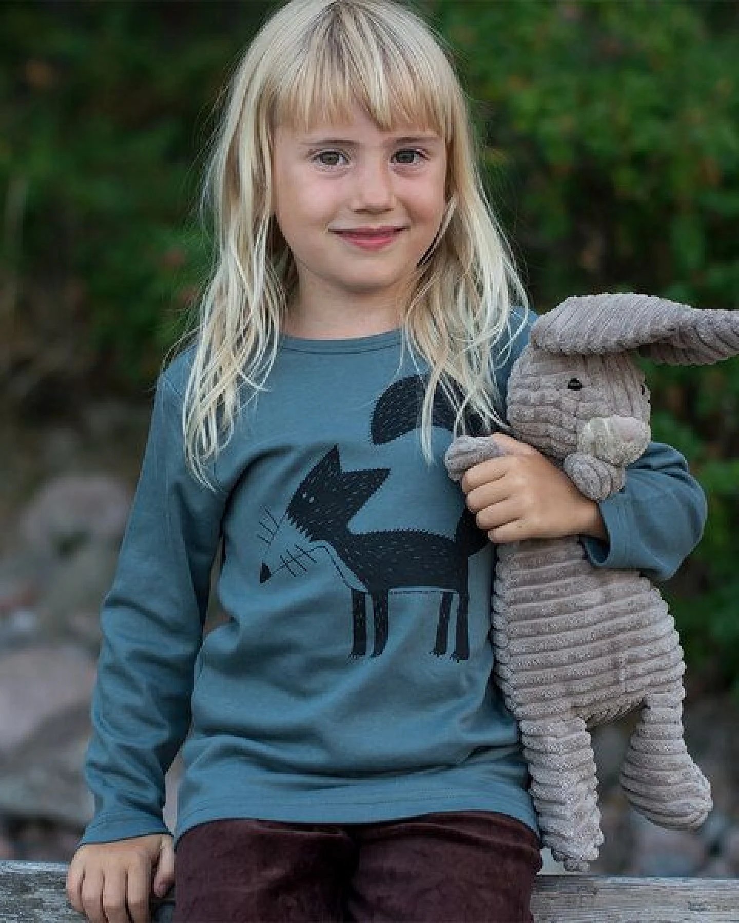 Cmig Franzi Fuchs Langarmshirt für Kinder – Ansicht 3