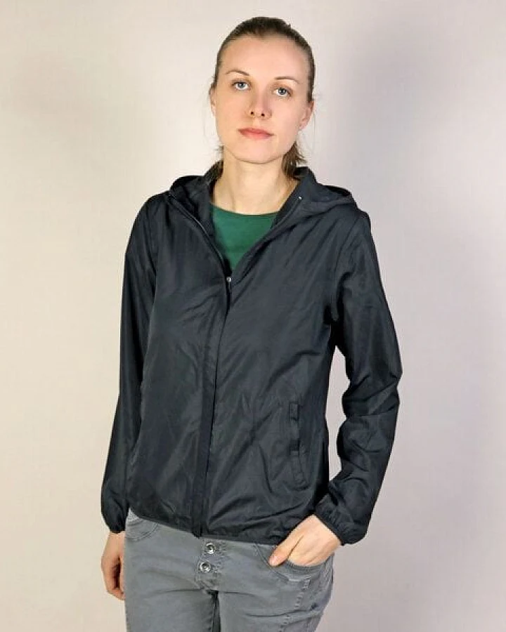 GARY MASH Damen-Windjacke Schwarz