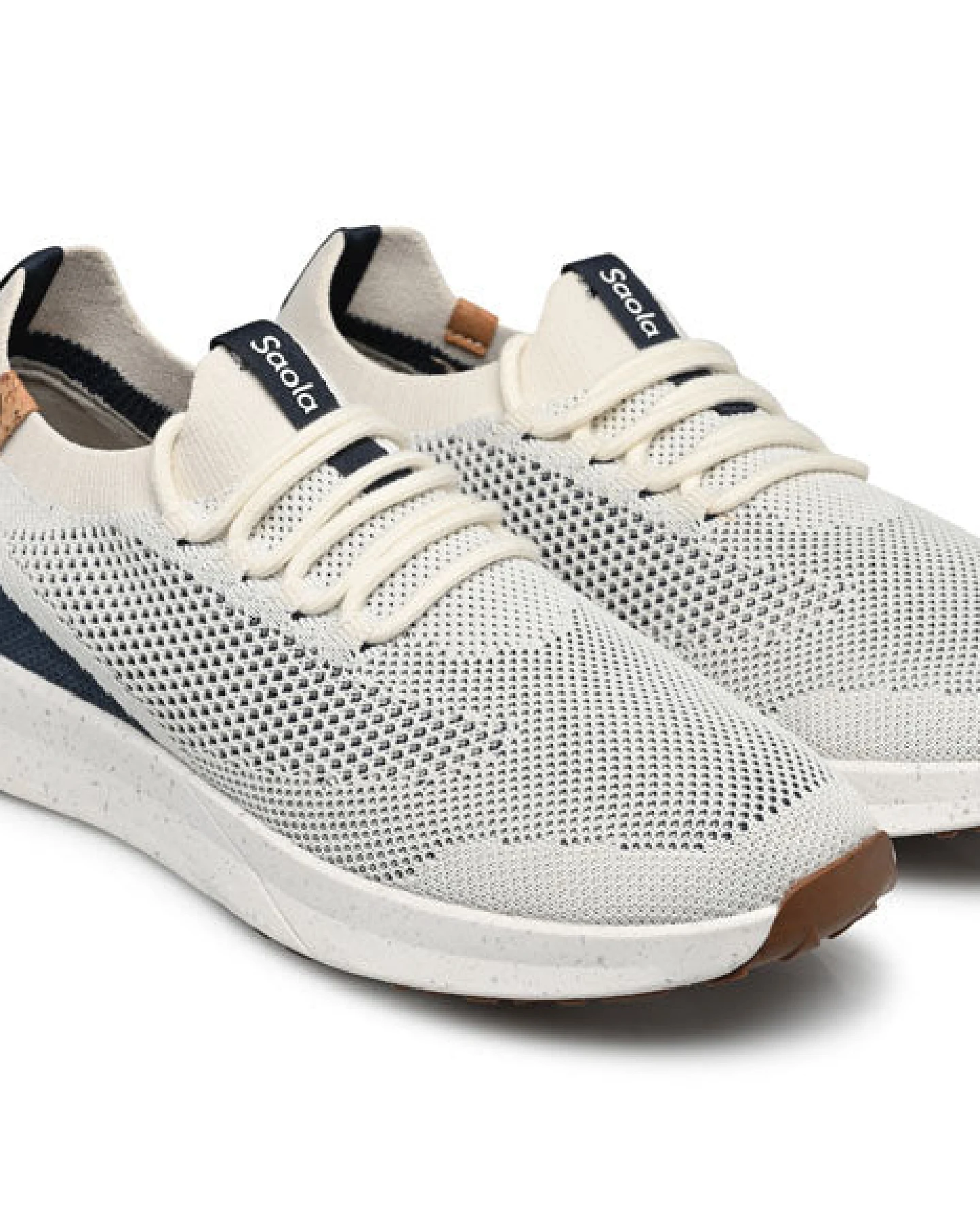 SAOLA Herren vegan Sneaker Herren Tsavo 2.0 Weiß / Navy – Ansicht 2