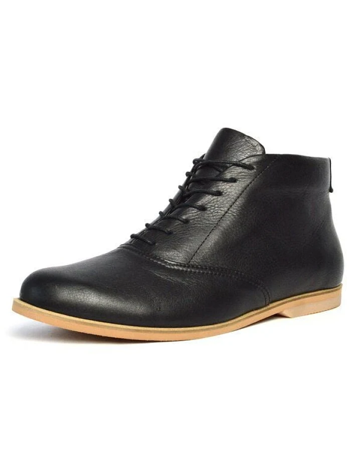 SORBAS '87 Leder Boots in Schwarz (2020)