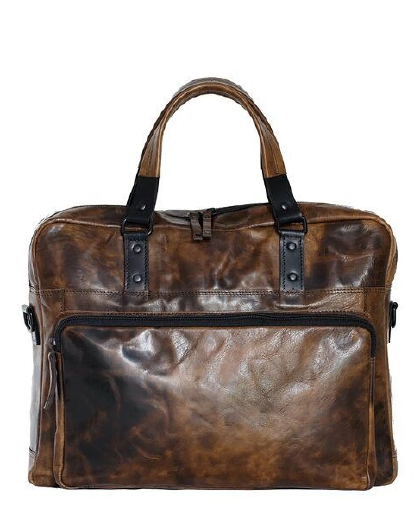 manbefair LAPTOPTASCHE SAM leder smokey braun – Ansicht 2