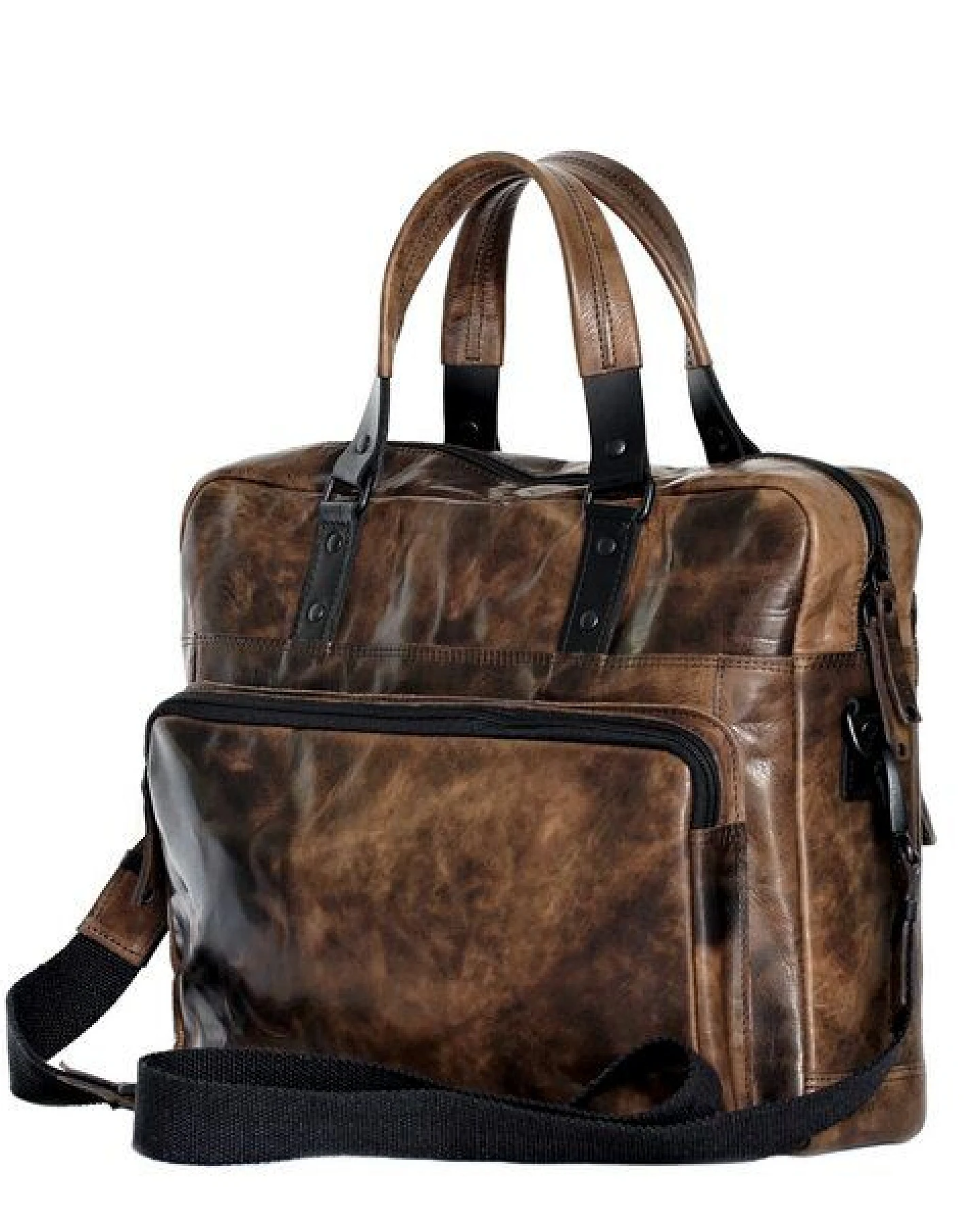 manbefair LAPTOPTASCHE SAM leder smokey braun – Ansicht 3