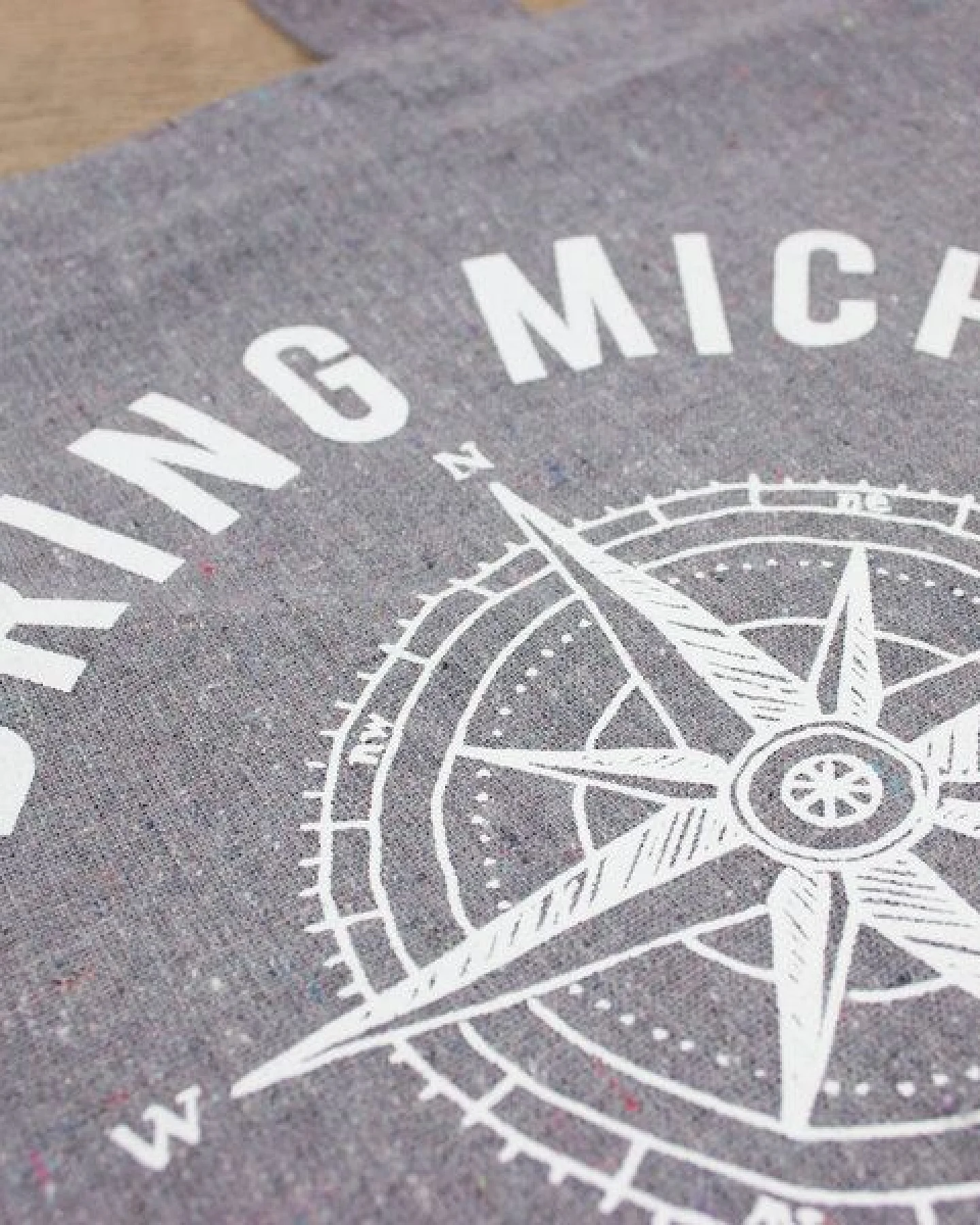 Bow & Hummingbird Baumwoll-Beutel "Bring mich ans Meer" – Ansicht 2
