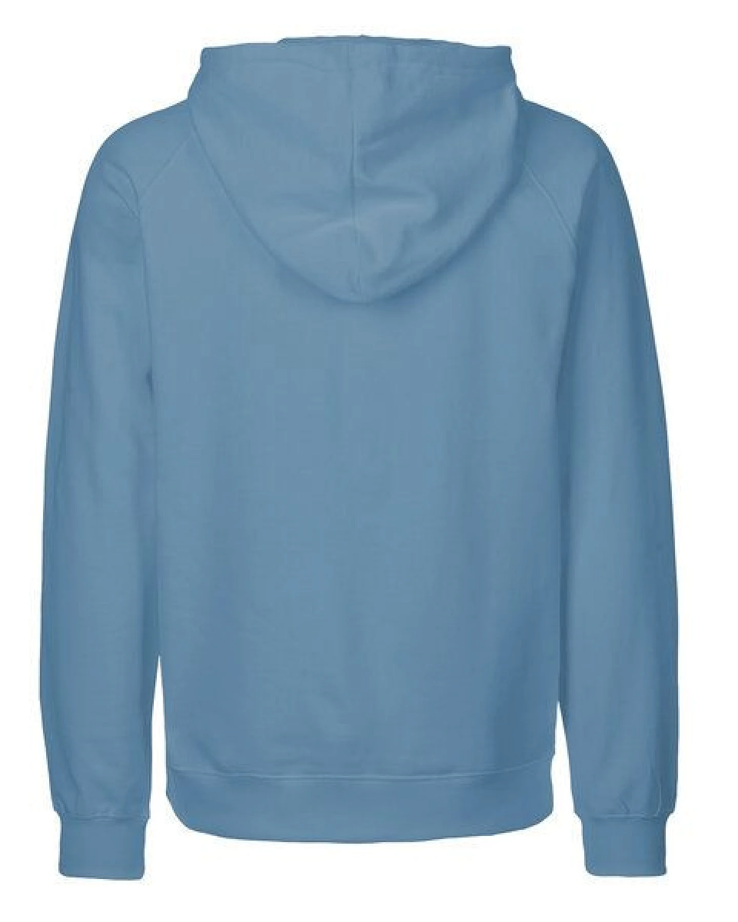 HANDGEDRUCKT "Kolibri" Männer Hoody aus reiner Biobaumwolle (kbA) – Ansicht 2