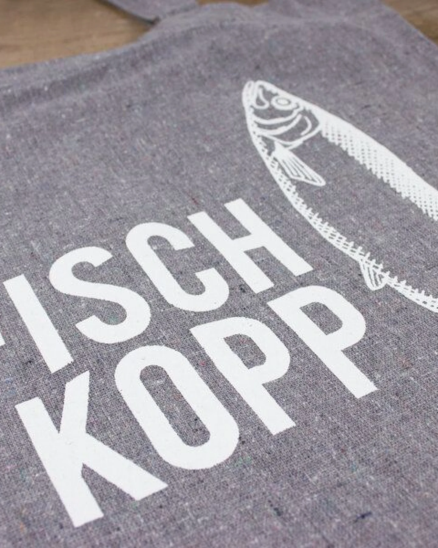 Bow & Hummingbird Baumwoll-Beutel Fischkopp – Ansicht 2