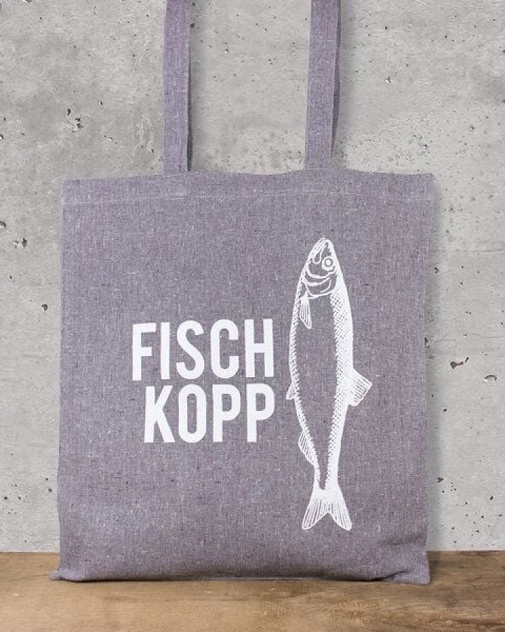 Bow & Hummingbird Baumwoll-Beutel Fischkopp