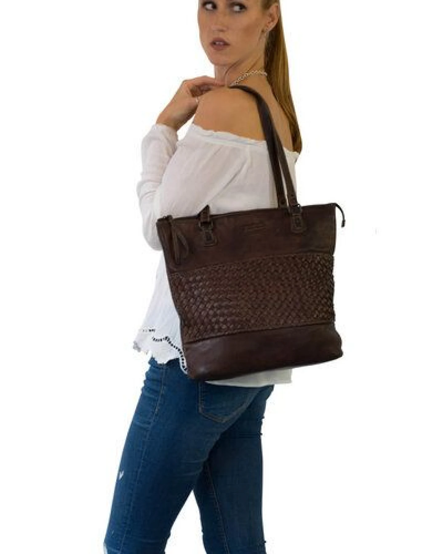 manbefair SHOPPER GÖTEBORG leder schokobraun – Ansicht 2