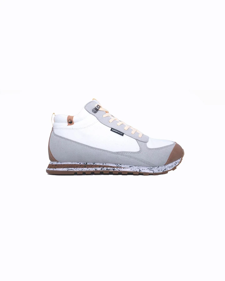 SAOLA Damen vegan Sneaker Damen Alta Vibram Waterproof T.39 Light Gray