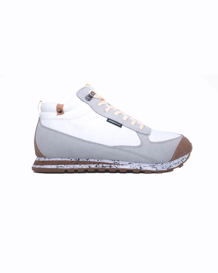 SAOLA Damen vegan Sneaker Damen Alta Vibram Waterproof T.39 Light Gray