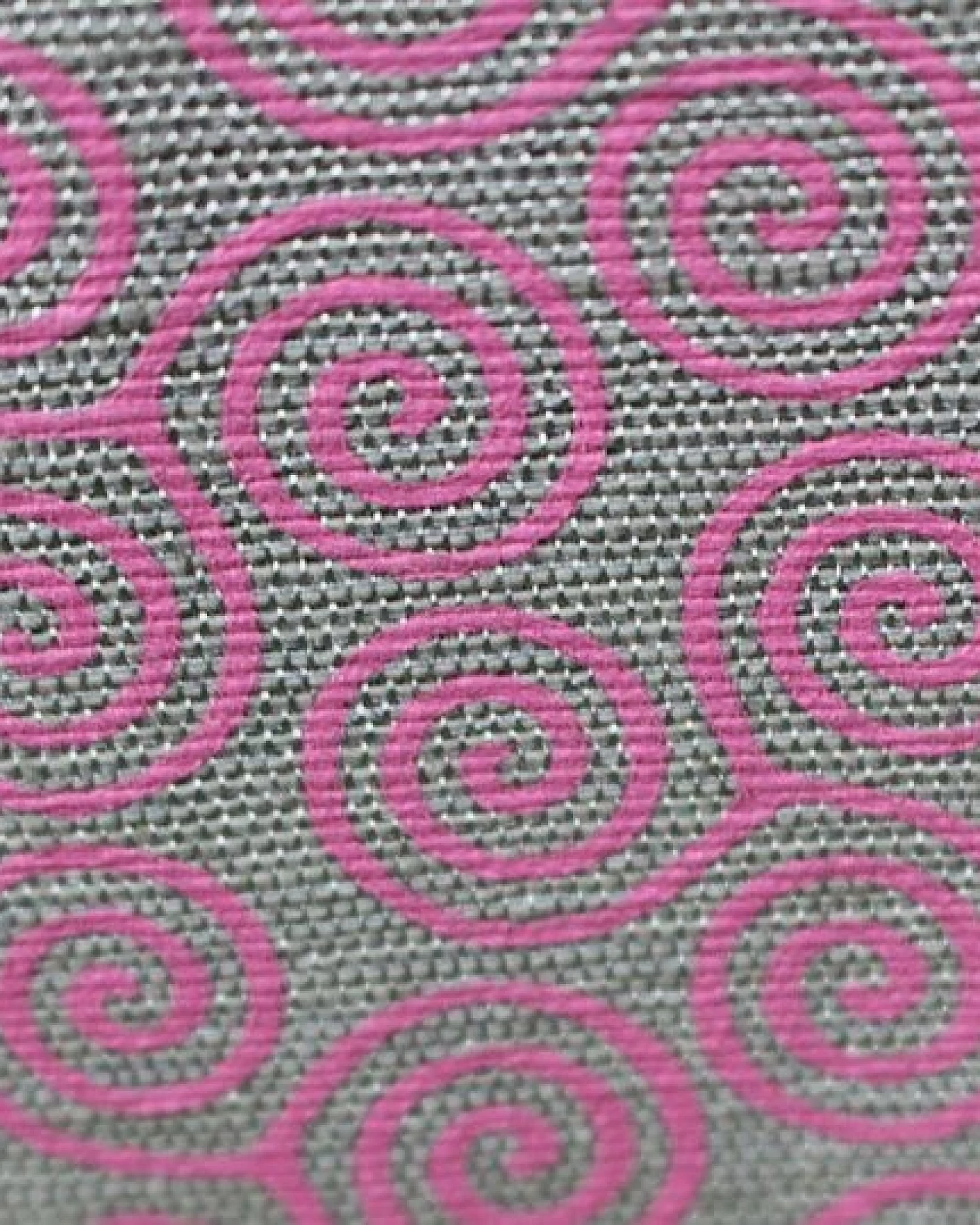Schönes aus Indochina Umhängetasche Mekong grau-fuchsia – Ansicht 4